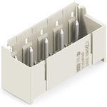 Male header with straight solder pins, 4-pole, Pin spacing 7.5 mm / 0.295 in