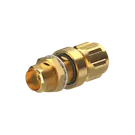 HUBER+SUHNER-3406.17.0012 RF-Steckverbinder Conn Type N Adapter 0Hz to 6000MHz 50Ohm ST M/F Gold