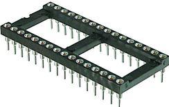 Assmann WSW components, Inc-AR 28 HZL/7-TT Enchufe del conector Conn DIP Socket SKT 28 POS 2.54mm Solder ST Thru-Hole Tube