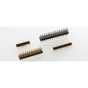 PRECI-DIP SA-800-10-002-66-001101 Piastre connettori e prese PCB Conn Unshrouded Header HDR 2 POS 2.54mm Press Fit ST Thru-Hole