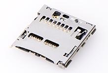 Molex-5045280892 连接器 - 存储卡 Conn SIM Card SKT 8 POS 1mm Solder RA SMD 0.5A/Contact T/R