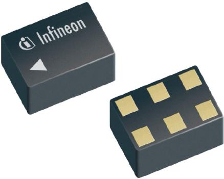 Infineon Technologies AG-BGA123N6E6327XTSA1 Amplificateurs RF RF Amp Single LNA 1.615GHz 2.8V 6-Pin TSNP T/R