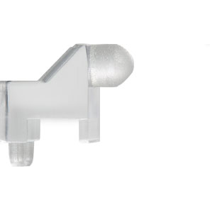 Bivar-SLP3-350-200-F LED Light Pipes LED Light Pipe Round Right Angle Clear Rigid Bag