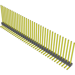 Conn Unshrouded Header HDR 36 POS 2.54mm Solder RA Side Entry Thru-Hole Bulk