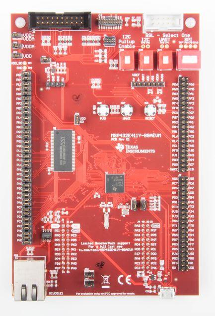 Texas Instruments-MSP432E411Y-BGAEVM Cartes et kits de développement de systèmes intégrés MSP432E411Y MCU Evaluation Board
