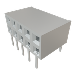 Conn Socket Strip SKT 10 POS 2.54mm Solder RA Side Entry Thru-Hole TIGER CLAW™ Tube