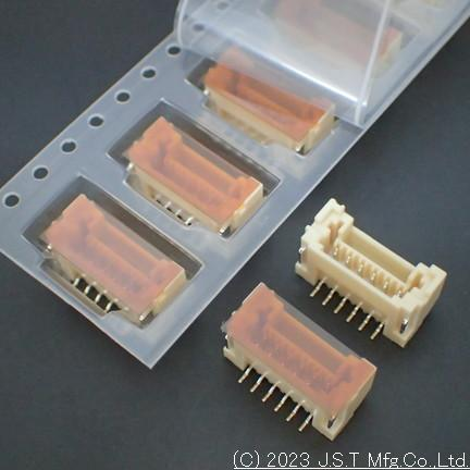 JST Manufacturing-BM06B-ZESS-TBT (LF)(SN) Steckverbinderleisten und Leiterplattenbuchsen Conn Shrouded Header (4 Sides) HDR 6 POS 1.5mm Solder ST SMD T/R