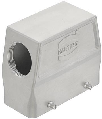 HARTING-19440160527 Schrumpfbalgenadapter Hood 90° 16B Shell Size Stainless Steel