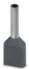 PHOENIX CONTACT-3200807 Raccordement de terminaux Ferrules Terminal 18AWG Electrolytic Copper Gray M 15mm Tin