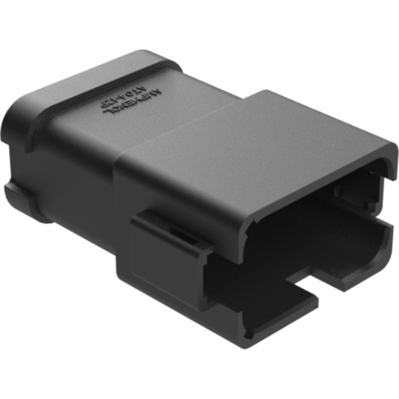 Amphenol-AT04-12PB-P031 Steckverbinderleisten und Leiterplattenbuchsen Conn Shrouded Header (4 Sides) HDR 12 POS ST Cable Mount