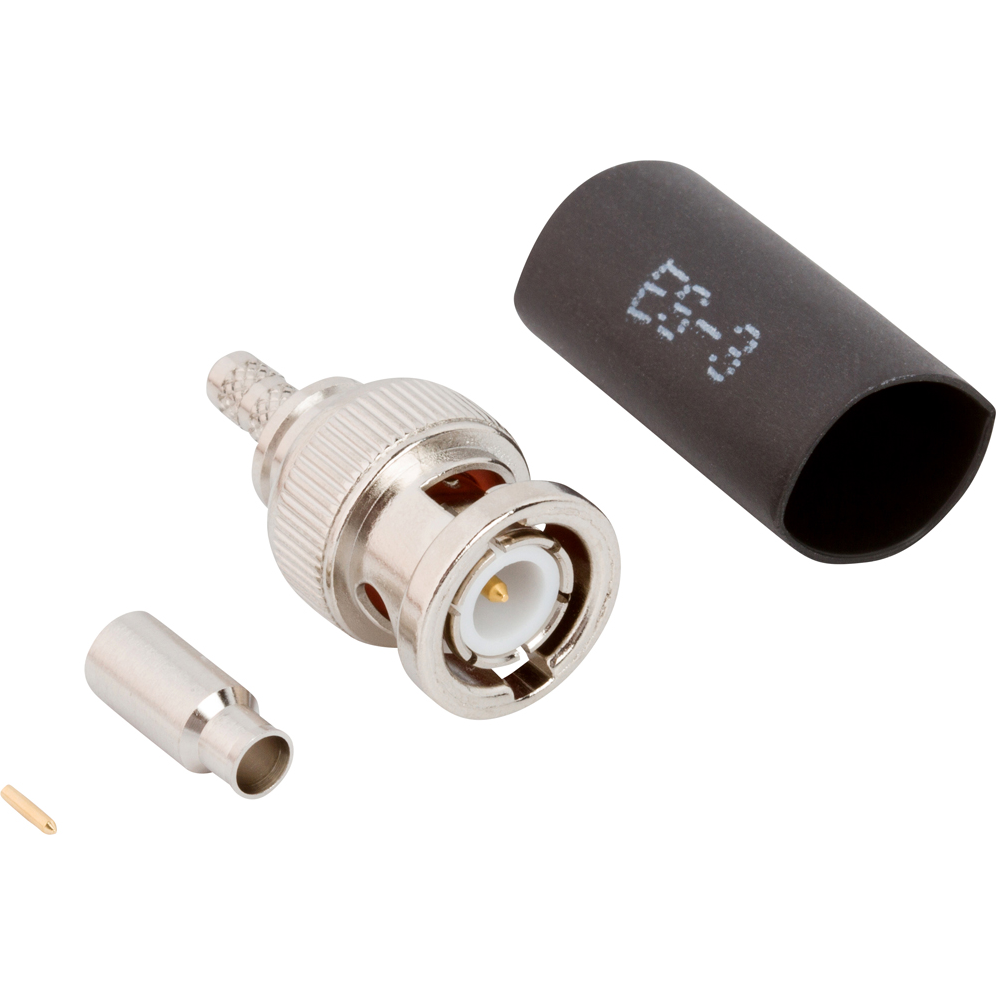 Amphenol RF-031-6925 Raccordement FR Conn BNC 0Hz to 6GHz 50Ohm Crimp ST Cable Mount PL Gold