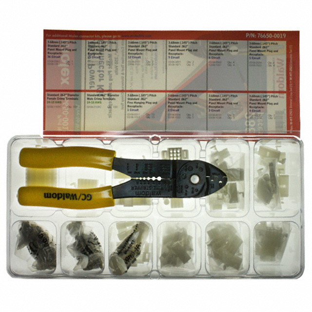 Molex-76650-0019 元器件套件 Power Connectors Wire-to-Wire Kit