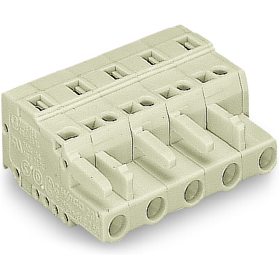 WAGO-721-210/026-000 Connector Terminal Blocks Conn Terminal Block, Female 10 Pole 7.5Mm Spacing