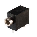 Conn 3.5MM Stereo Jack F 3 POS Solder RA Thru-Hole 4 Terminal 1 Port