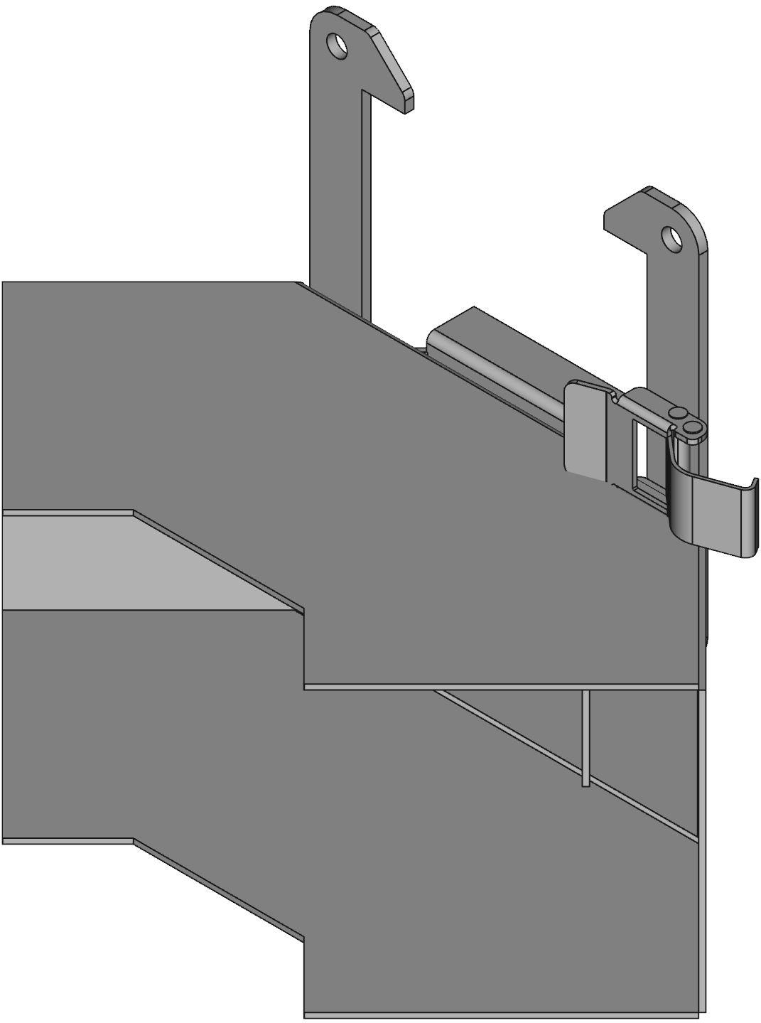 Hammond Manufacturing-1485C9P Verdrahtungskanäle Wireway Solid Wall Square Screw Steel Gray