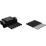 Cable Assembly UL 10002 0.1m 22AWG Wire to Board 6 POS F Crimp Bag