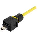 HARTING-09511220001 Steckverbinder, Telefon und Telekommunikation Conn IX Industrial PL 2 POS Crimp ST Cable Mount 2 Terminal 1 Port