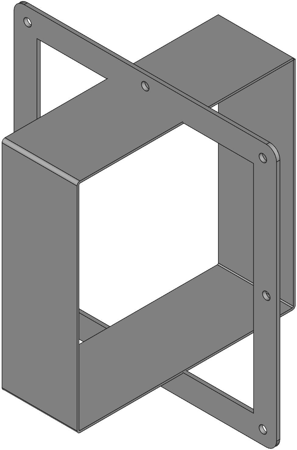 Hammond Manufacturing-1487EM3 Kabelzubehör N12 Wireway, 3 Inch Nipple - Fits 8 x 8 - Steel/Gray