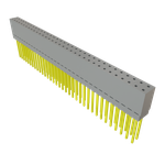 Conn Elevated Socket SKT 68 POS 2.54mm Solder ST Top Entry Thru-Hole Tube