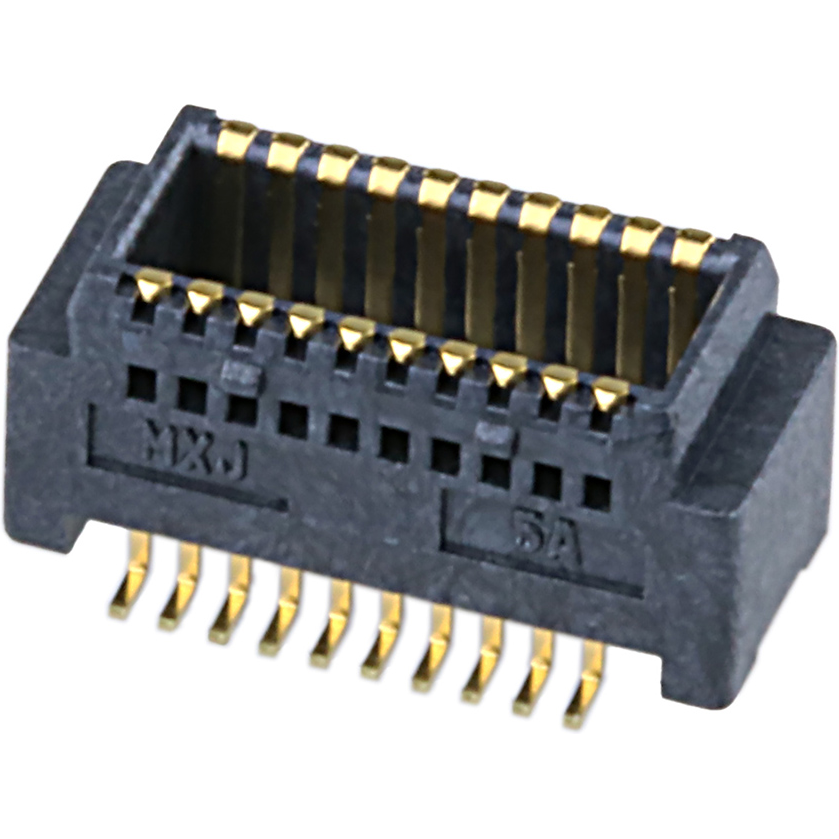 Molex-0539160208 连接器插头及 PCB 插座 0539160208 Molex Connector Header & PCB Receptacles Board to Board 20 POS 0.5mm Solder ST SMD SlimStack™ - Arrow.com