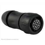 Conn Circular SKT 14 POS Solder ST Cable Mount 14 Terminal 1 Port