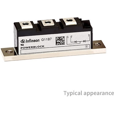 Infineon Technologies AG-DD89N18KHPSA1 Rectifiers Diode 1.8KV 89A 3-Pin PB20-1 Tray