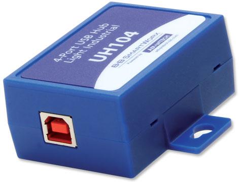 Advantech-UH104 Concentrateurs et commutateurs Hub 4 Port 480Mbps USB 2.0 USB