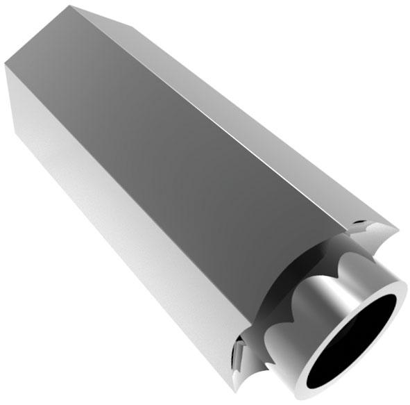 RAF Electronic Hardware-3300-D-440-B Distanzhülsen Standoff Hex F/Swage 4-40-THD 4.76mm-A/F Brass None