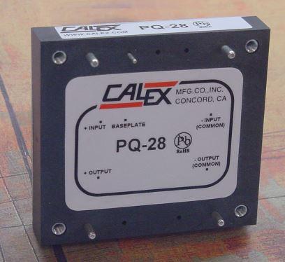 Calex Manufacturing Co., Inc-PQ-28 Módulos y circuitos integrados de energía especializados Power Module 5-Pin Half-Brick
