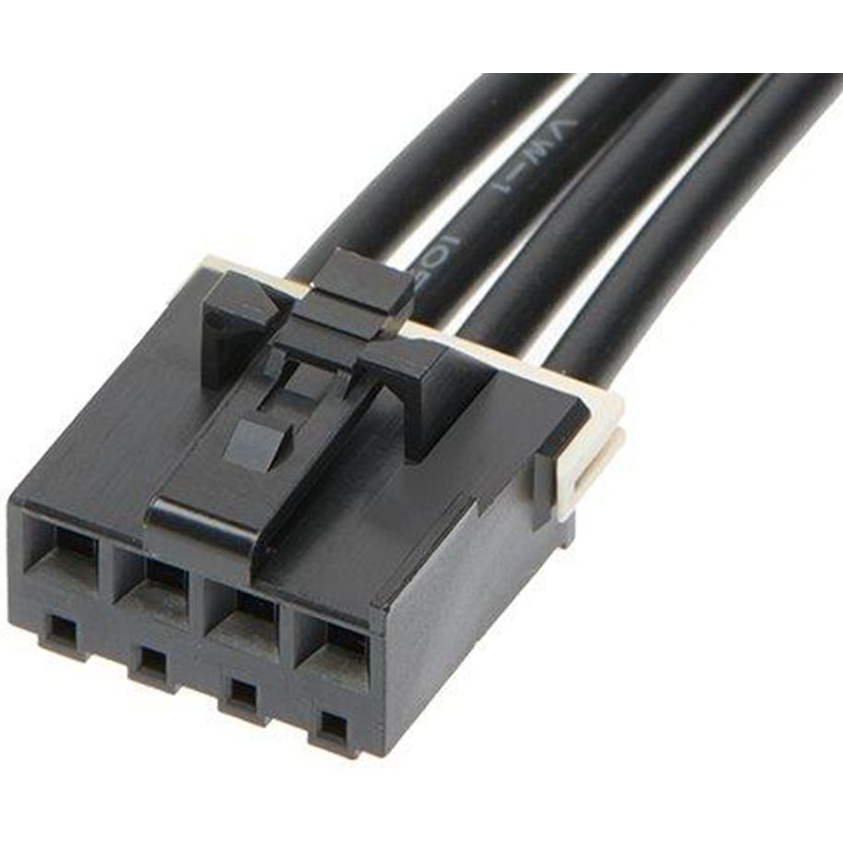 Molex-36921-0403 Andere Kabelbaugruppen L1NK 396 to L1NK 396 Off the Shelf OTS Cable Assembly 3.96mm Pitch Single Row 300.00mm Length 4 Circuits Black