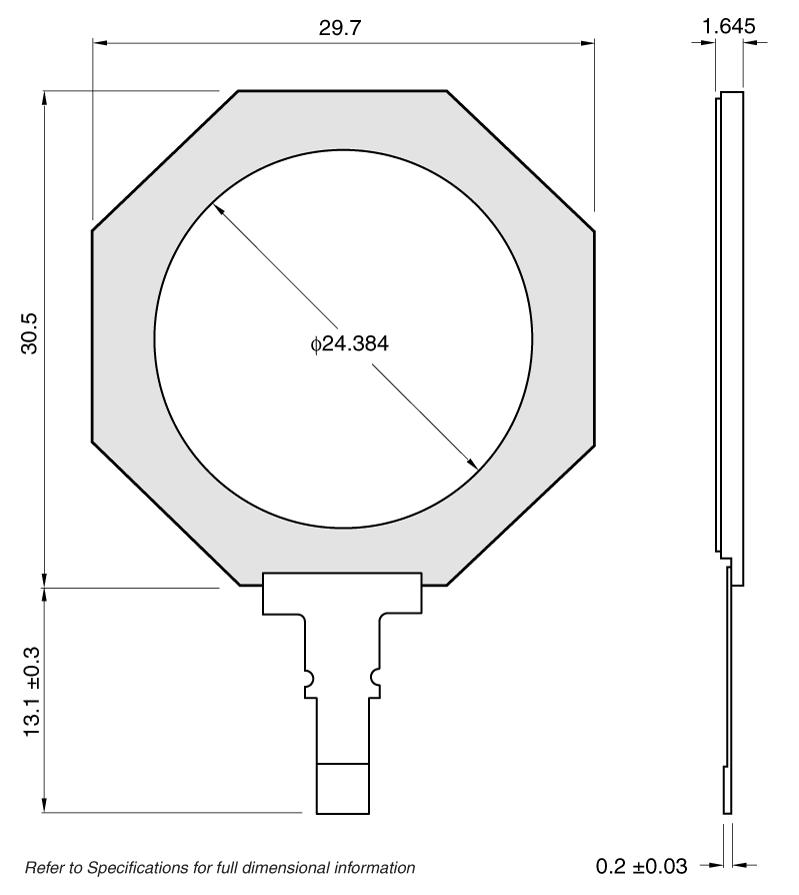 Sharp-LS010B7DH05 Moduli TFT 0.96in TFT 192x192Pixels Serial