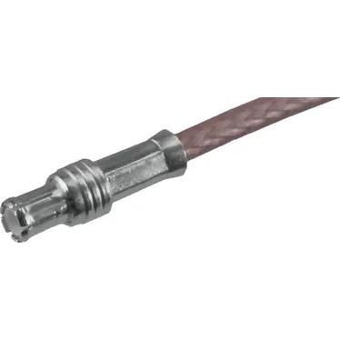 HUBER+SUHNER-11_MCX-50-2-15/133_NH Connector RF Conn MCX 0Hz to 6GHz 50Ohm Crimp ST Cable Mount PL Gold Over Nickel Bulk