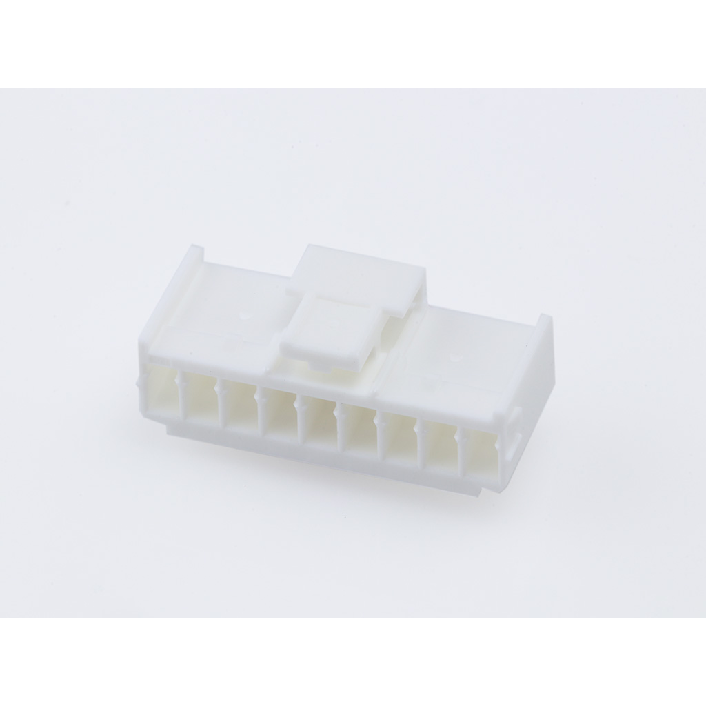 Molex-511630900 Einzeladersteckverbinder, Gehäuse Conn Housing RCP 9 POS 2.5mm Crimp ST Cable Mount Natural Mini-Lock Bag