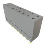 Conn Elevated Socket SKT 18 POS 2.54mm Solder ST Top Entry Thru-Hole Tube
