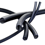 Cable Accessories Divisible flexible black conduit