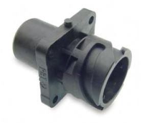 ITT Corporation-APD-1AP7EP Conector circular Conn Circular PIN 7 POS Crimp ST Flange Mount 7 Terminal 1 Port