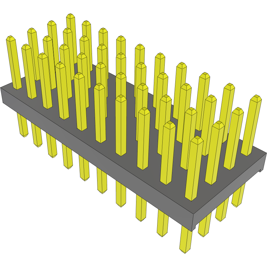 Samtec-MTMM-110-05-G-Q-180 Steckverbinderleisten und Leiterplattenbuchsen Conn Unshrouded Header HDR 40 POS 2mm Solder ST Top Entry Thru-Hole Bulk