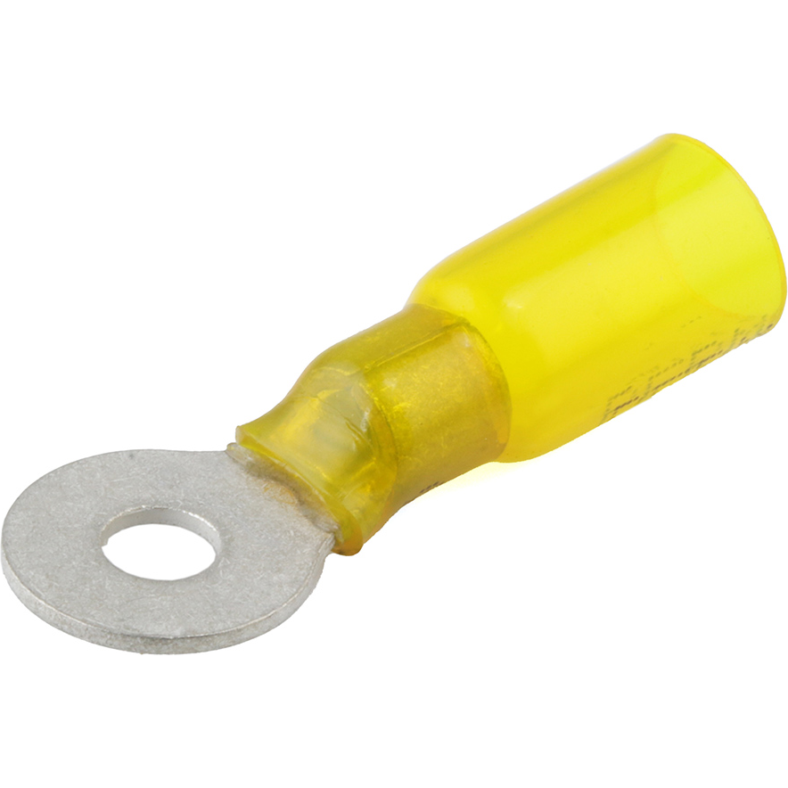 Molex-19164-0065 Terminali connettore Ring Tongue Terminal 10-12AWG Copper Alloy Yellow 39.4mm Tin Perma-Seal™ Carton