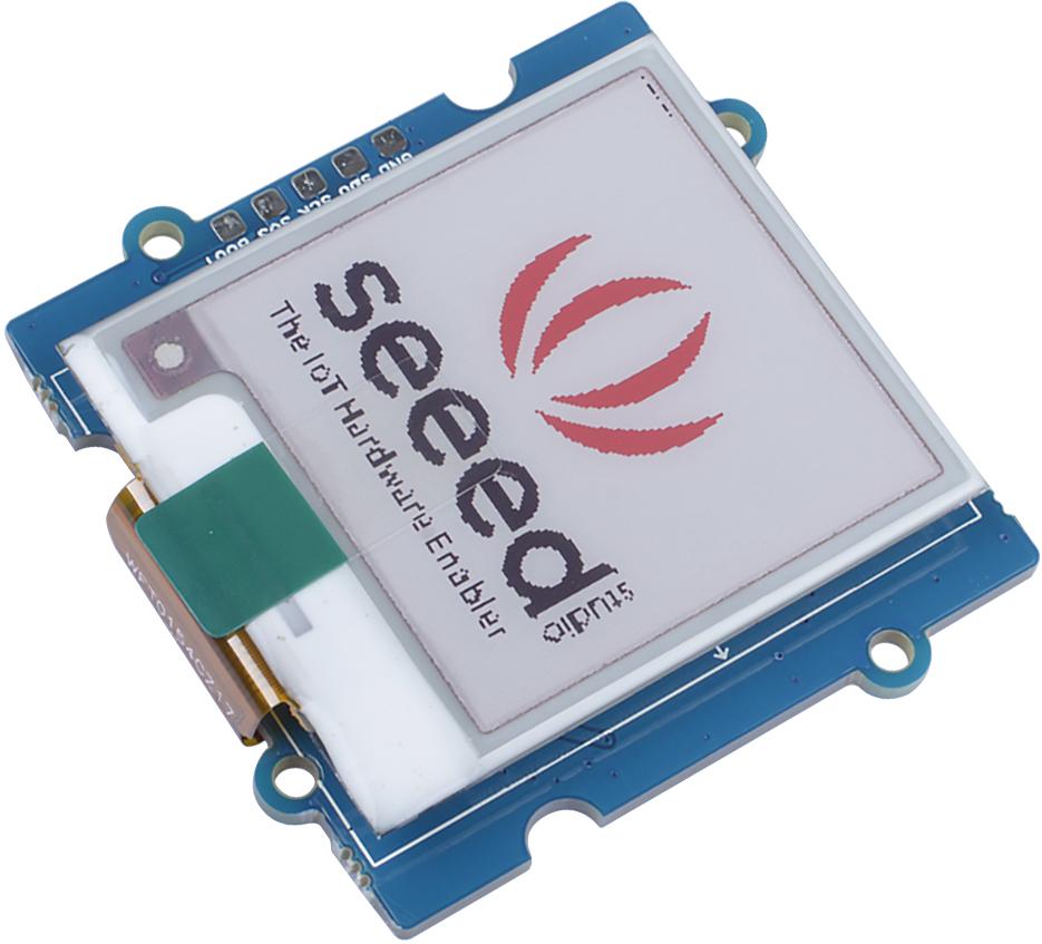 Seeed Technology Co.,Ltd-104020129 Herramientas y kits de desarrollo Grove - Triple Color E-Ink Display