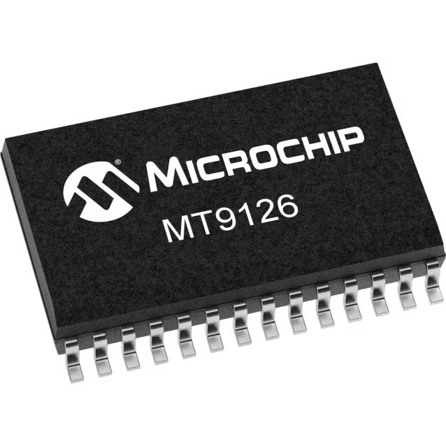 Microchip Technology-MT9126AS1 Compression de voix ADPCM ADPCM Voice Compression G.726 16Kbps/24Kbps/32Kbps 5V 28-Pin SOIC Tube
