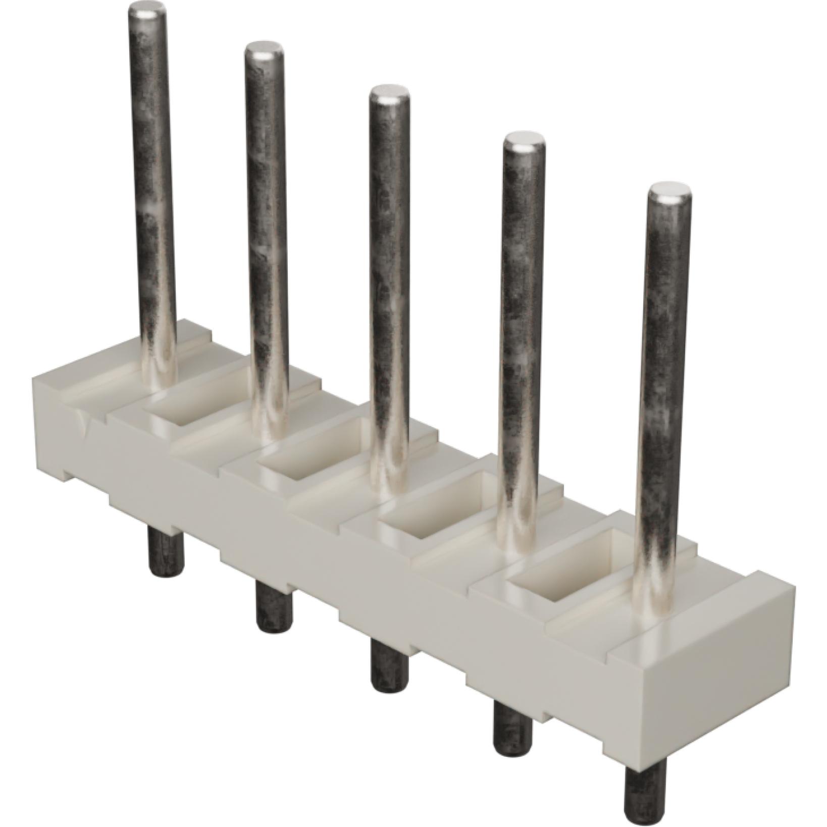 Molex-0010081051 Steckverbinderleisten und Leiterplattenbuchsen Conn Unshrouded Header HDR 5 POS 5.08mm Solder ST Top Entry Thru-Hole KK Bag