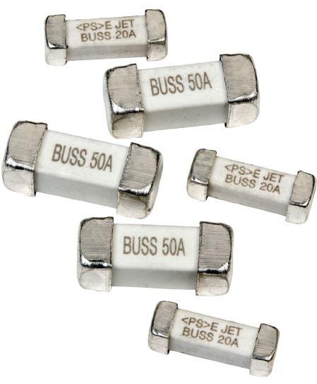 Eaton-1025HC50-RTR Fusibili Fuse Chip Fast Acting 50A 250V SMD Solder Pad 4.5 X 12.4mm Ceramic T/R