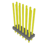 Conn Unshrouded Header HDR 12 POS 2mm Solder ST Top Entry Thru-Hole Bulk