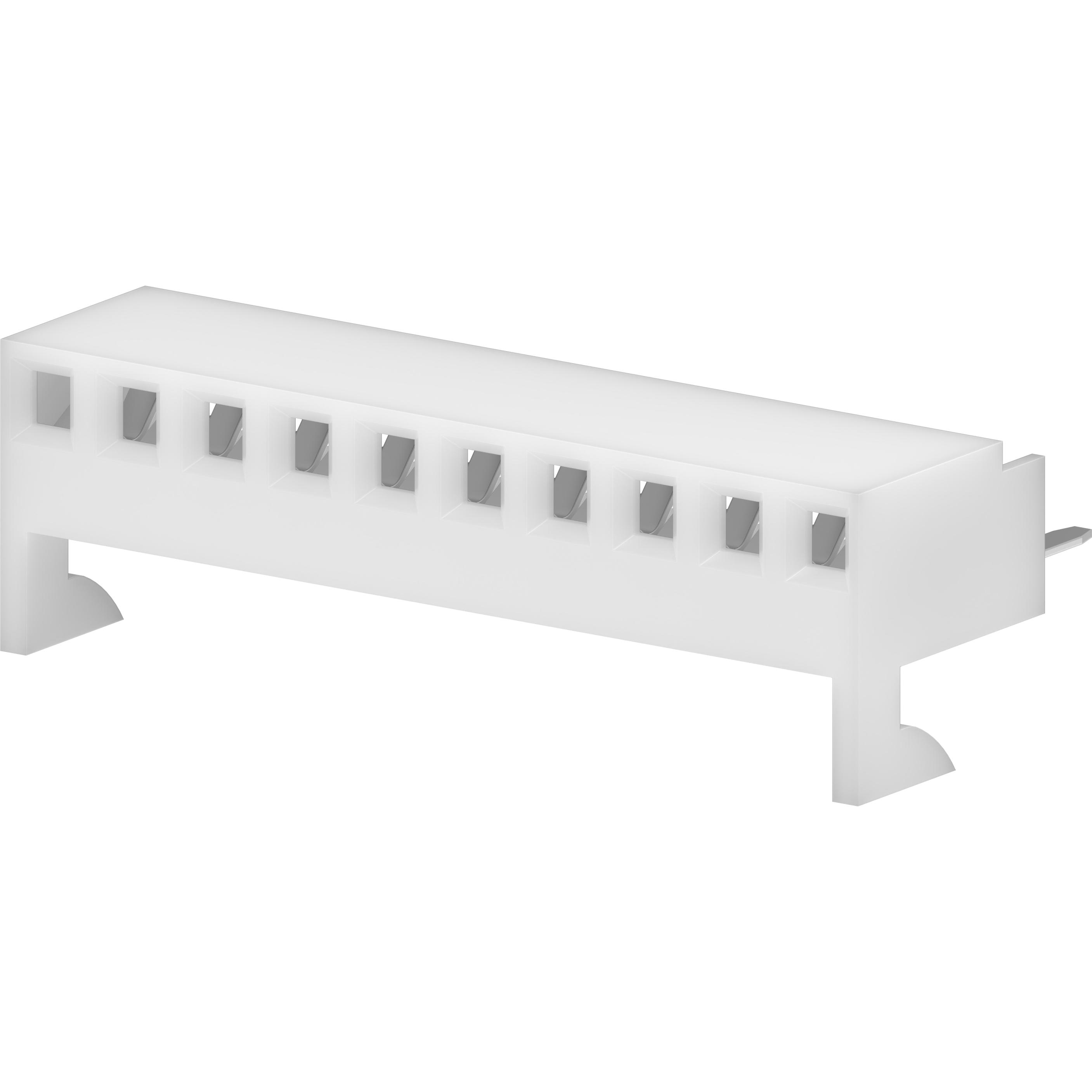 Molex-22182101 Connector Headers and PCB Receptacles Conn Socket Strip RCP 10 POS 2.54mm Solder ST Thru-Hole KK Tray