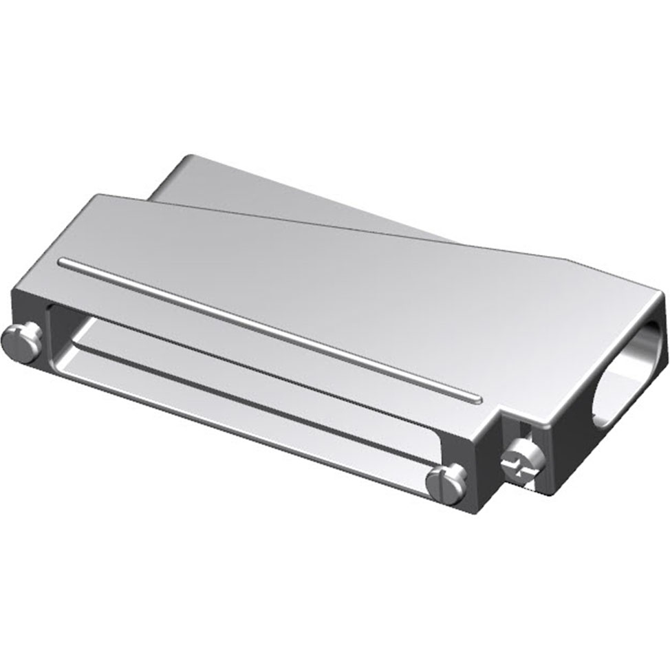 Molex-173111-0011 Adaptadores de manguitos ajustables Hood 90° 4 Shell Size Polyamide Screw Lock FCT Products