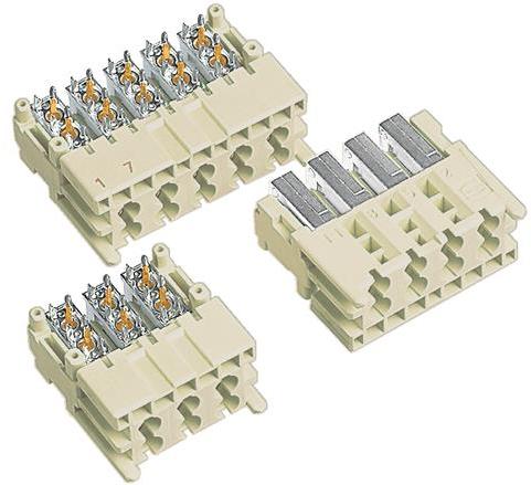 HARTING-07311000020 Steckverbinder Conn Power M 8 POS 6.25mm Solder RA Thru-Hole 8 Terminal 1 Port