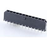 Conn Wire to Board HDR 12Power POS 3mm Solder ST Top Entry Thru-Hole Micro-Fit 3.0 Tray