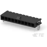 TE Connectivity-3-1445097-0 连接器插头及 PCB 插座 Conn Shrouded Header (4 Sides) HDR 10 POS 3mm Solder RA Thru-Hole Tray