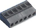 Amphenol-ELM031200 Steckverbinder, Klemmenblöcke Conn Terminal Block 3 POS 5.08mm Solder ST Thru-Hole 10A