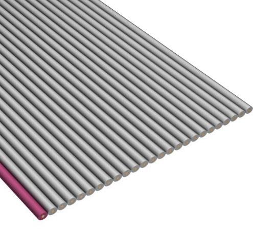 CnC Tech, LLC-302-28-25-GR-0250F 扁平电缆 Flat Ribbon Cable Polyvinyl Chloride 25Conductors 28AWG 300V 76.2m Reel